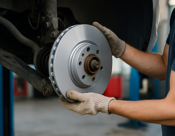 Otomobil fren disk değişimi